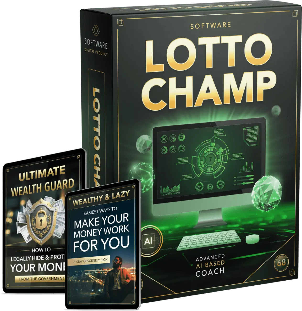 Lotto Champ with 2 Free Wealth Bonus Guides